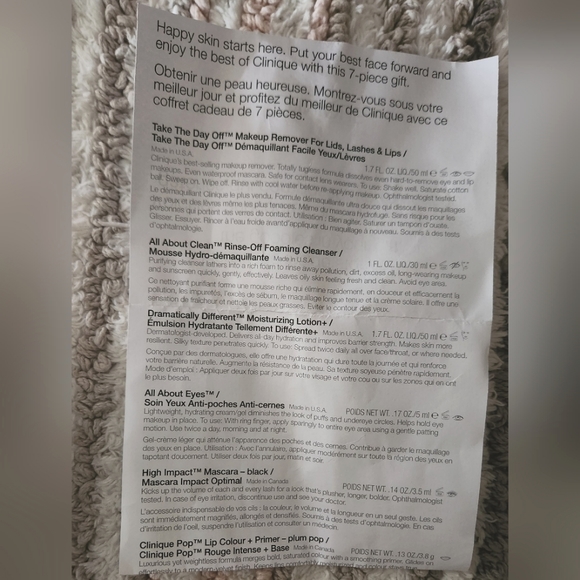 Christmas price reduction sale. NWT Clinique Makeup Moisture Surge gift set - Picture 3 of 8